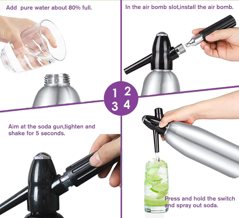 Soda chargers / CO2 / 10pcs