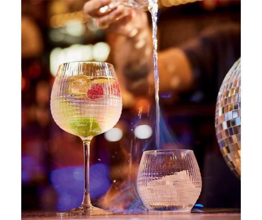 Disco Tumbler Glass / 32cl / 6pcs