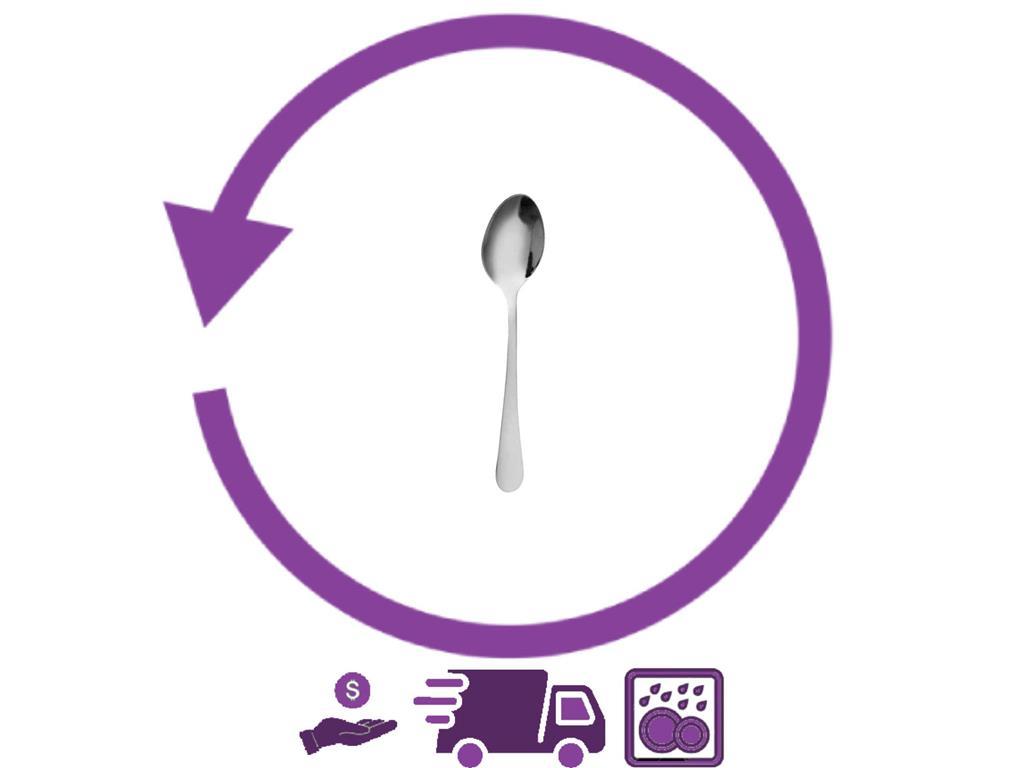 Cutlery rental – Spoon / 1 piece / 1 day