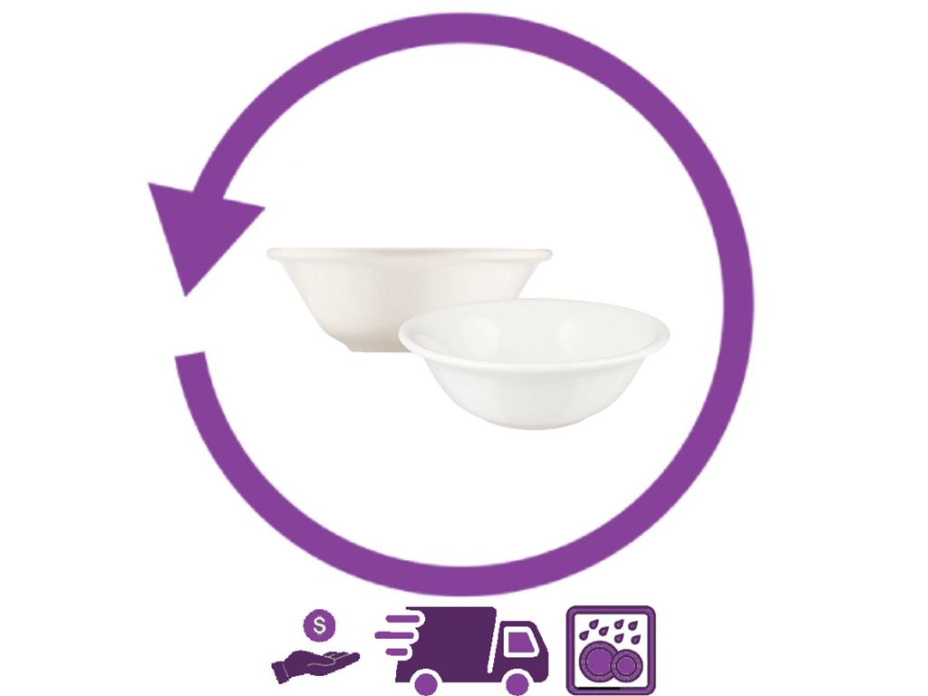 Rental of Bowls / 16cm / 400ml / 1day