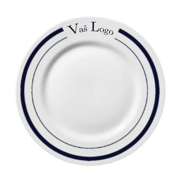 Ischia Plate / 26cm /custom print/ 12pcs
