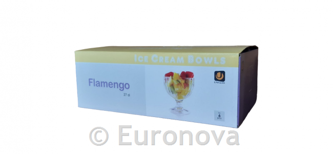 Flamengo Ice Cream Cup / 27cl / 6pcs