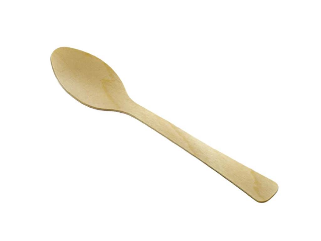Wooden Cutlery / Spoons / 100pcs