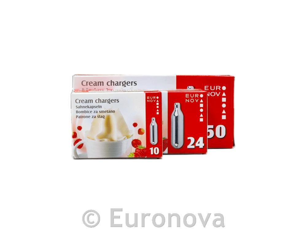 Cream Chargers / N2O / 24pcs