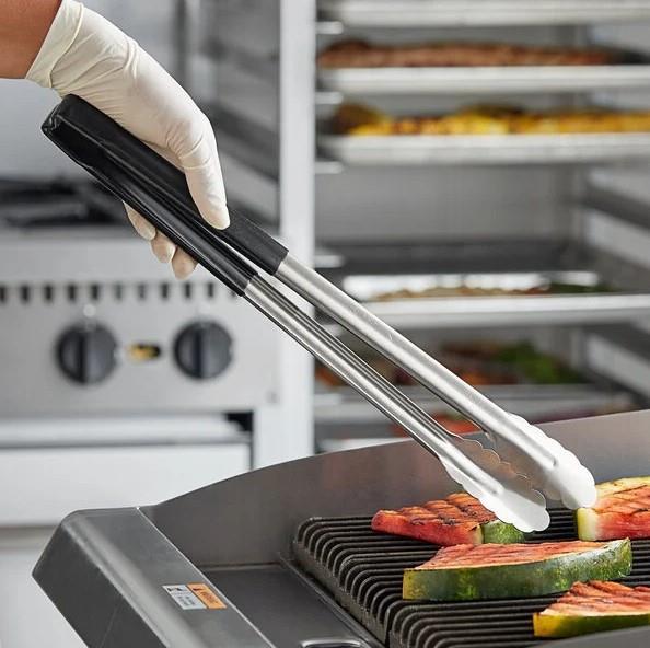 Grill tongs / 40cm / Black / Royal