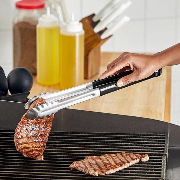 Grill tongs / 40cm / Black / Royal