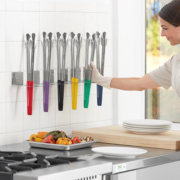 Grill tongs / 40cm / Red / Royal