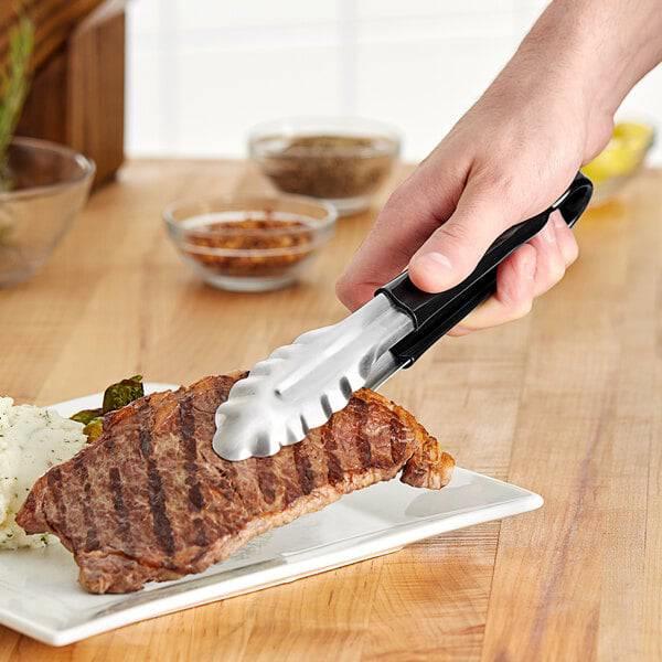 Serving tongs / 25cm / Black / Royal