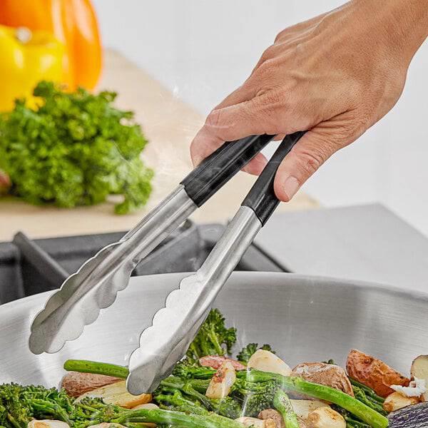 Serving tongs / 25cm / Black / Royal