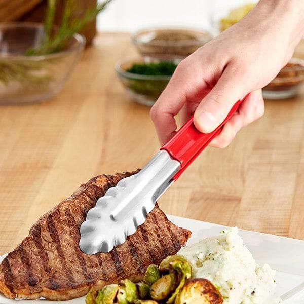 Serving tongs / 25cm / Red / Royal