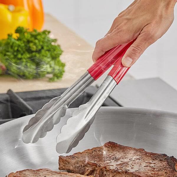 Serving tongs / 25cm / Red / Royal