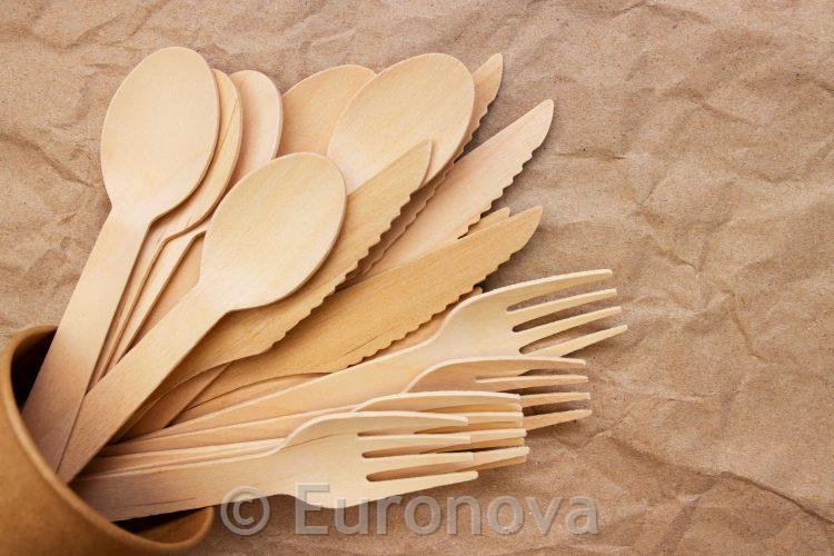 Wooden Cutlery / knives / 100pcs