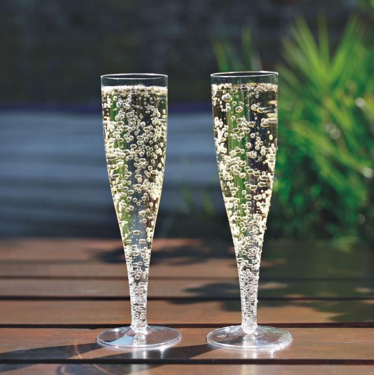 Plastic Cups / PS /Champagne/100ml/4pcs