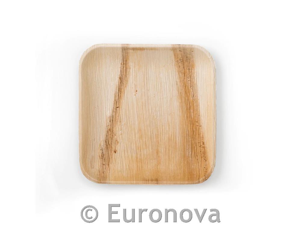 Eco Square Plate / 20x20cm / Palm / 25Pc