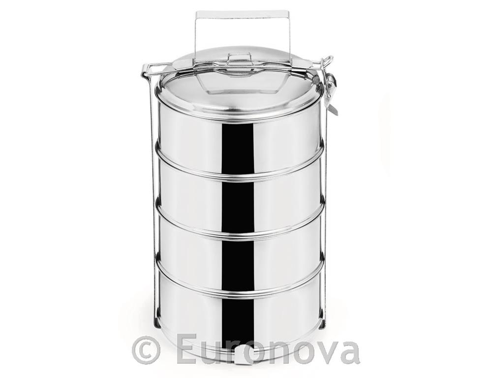 Tiffin Box / 4-Part / 18x7cm / 4x1L