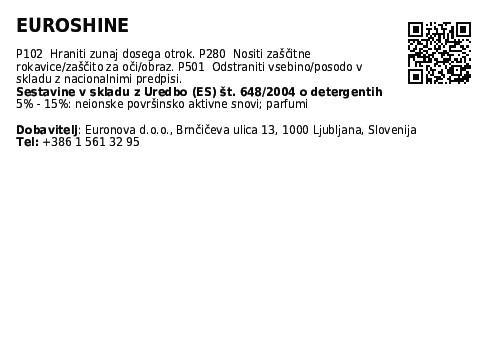 Detergent Euroshine / 5L