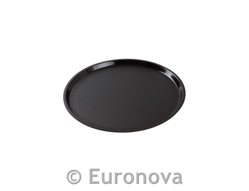 Bar Serving Tray /36cm/ Black / Noslipip