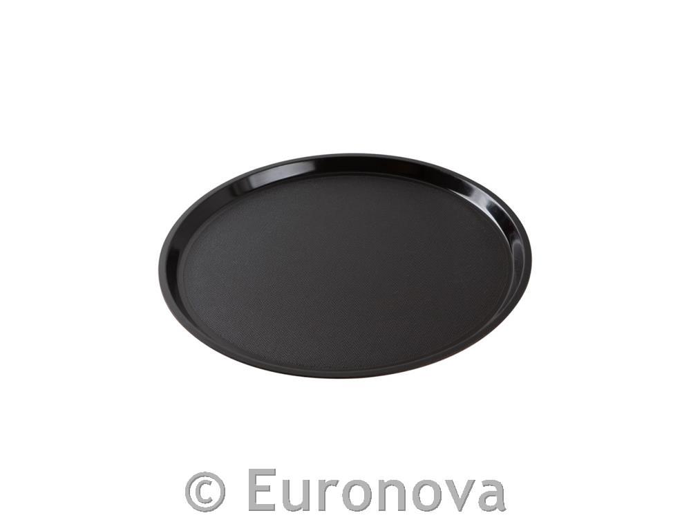 Bar Serving Tray /41cm/ Black / Noslipip