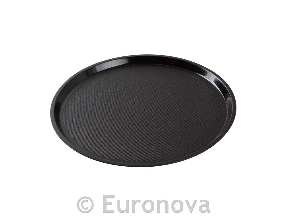 Bar Serving Tray /46cm/ Black / Noslipip