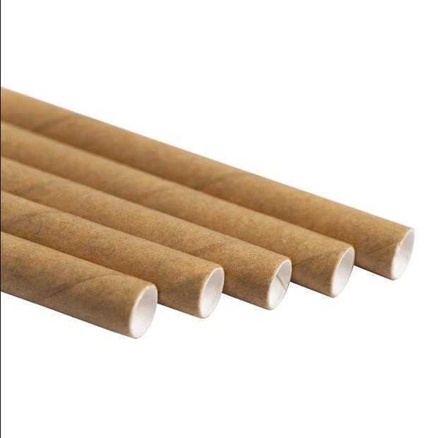 Paper Straws / 8x250mm /Craft/ 500pcs