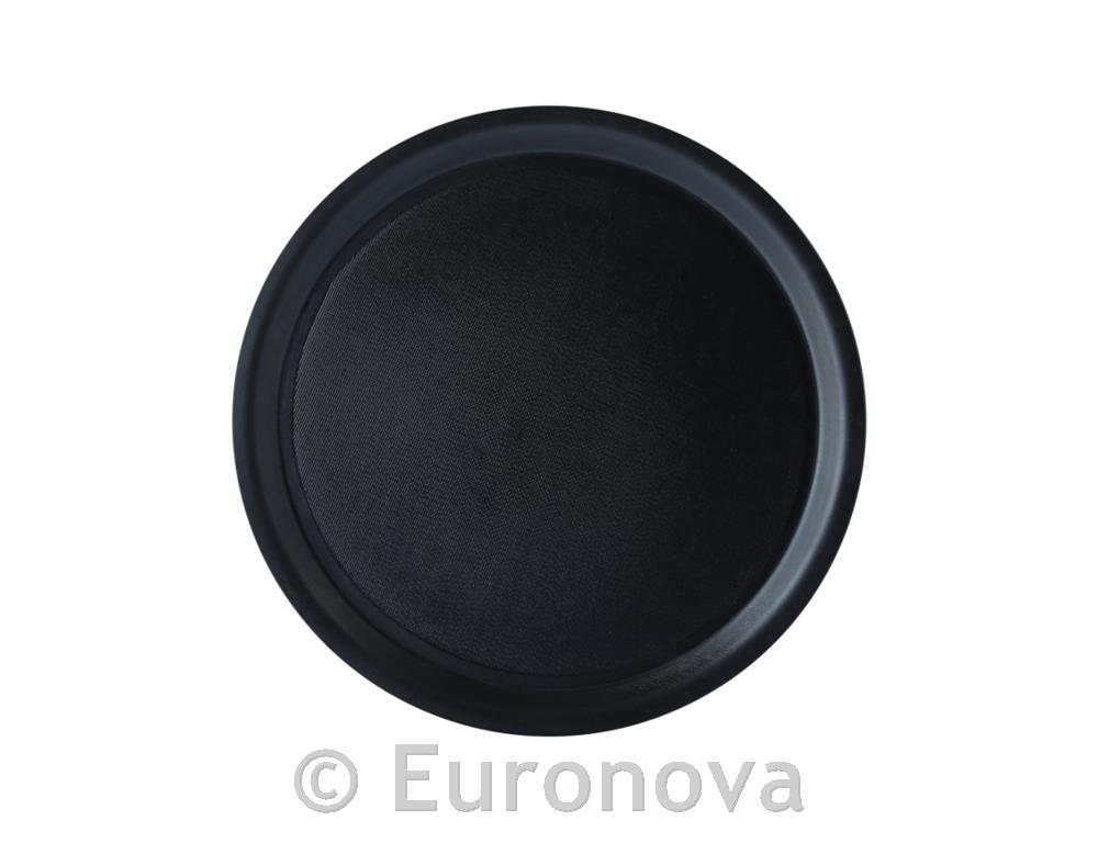 Serving tray / black / nonslip / 38cm