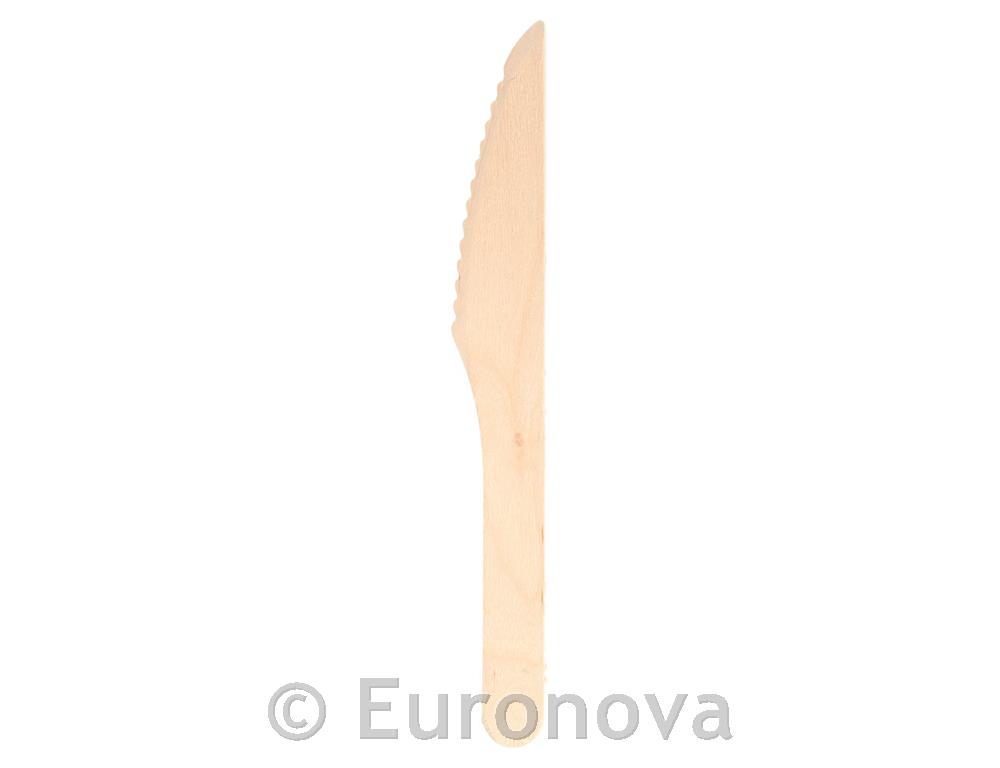 Wooden Cutlery / knives / 17cm / 100pcs