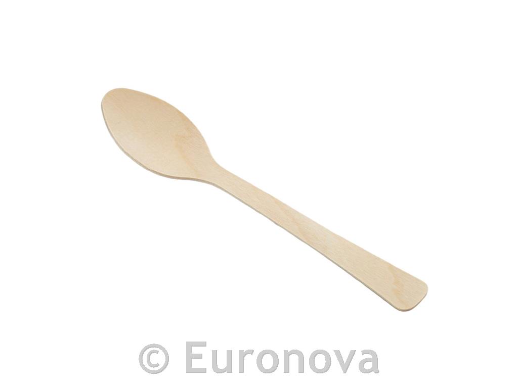 Wooden Cutlery / spoons / 17cm / 100pcs