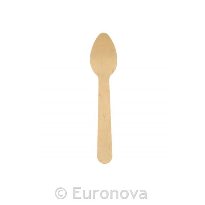 Wooden Cutlery / tea spoons / 11cm / 100