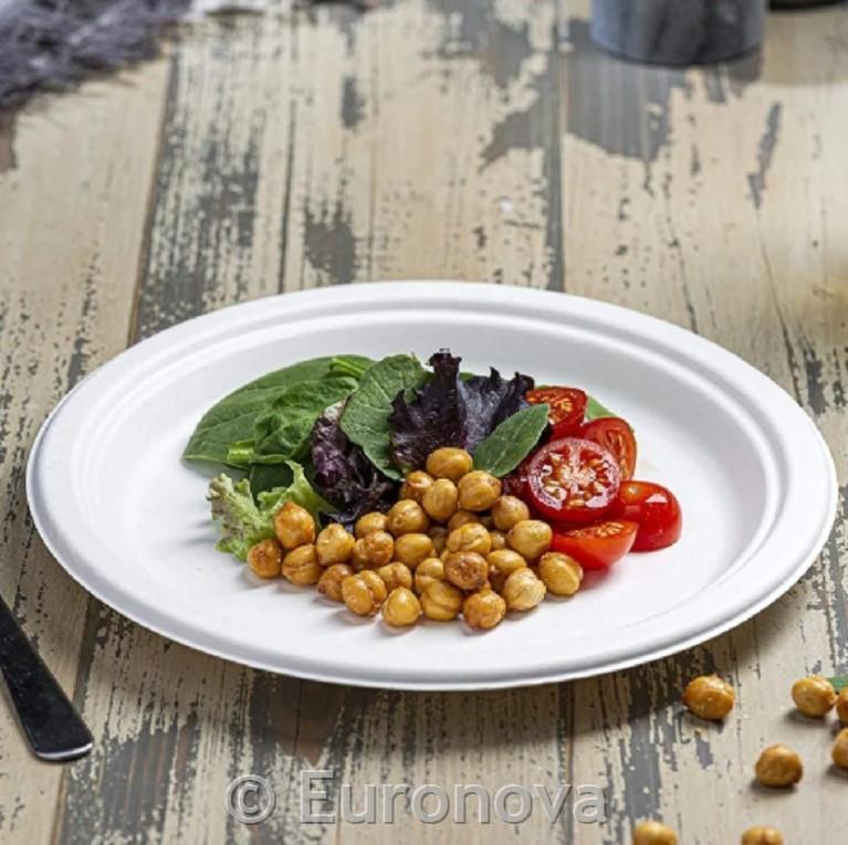 Eco Plates / Round / 23cm / 50pcs