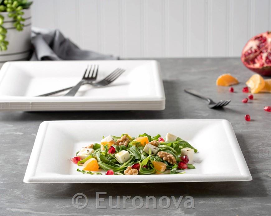 Eco Plates / square / 26x26cm / 50pcs