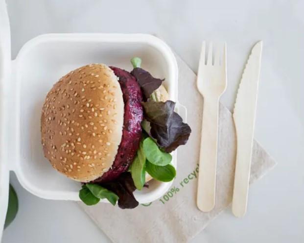 Burger ECO Take-Away / 15x14x8 / 50pcs
