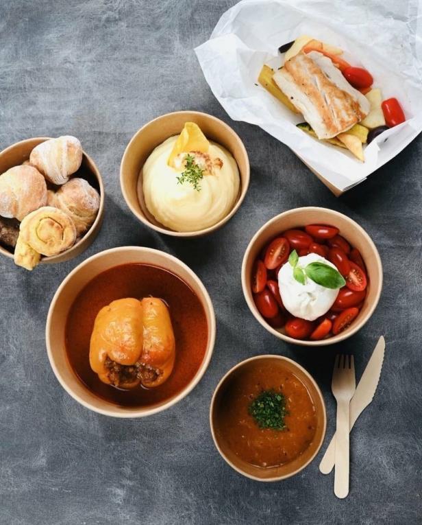 Kraft Paper Bowls / 19x7cm /1300ml/ 50Pc