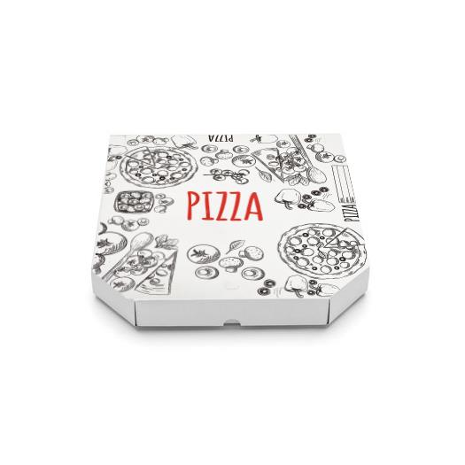 Pizza Box / 30x30x4cm / 100pcs / printed