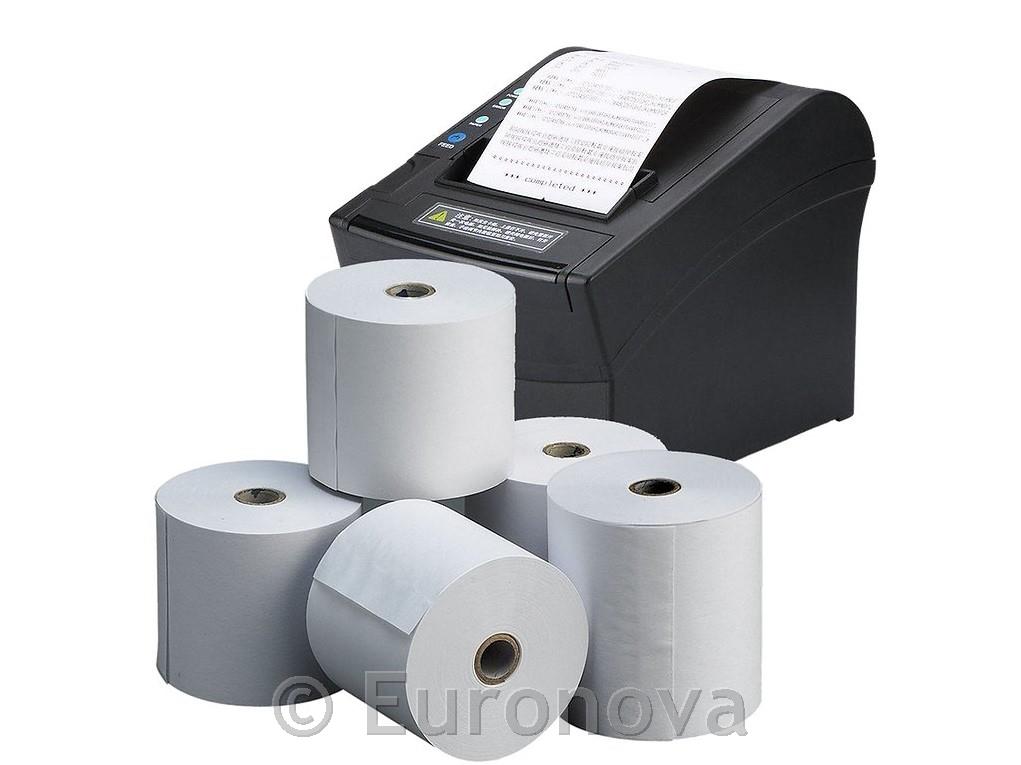 Thermal Paper Roll 80mm / 80m / 4 Rolls
