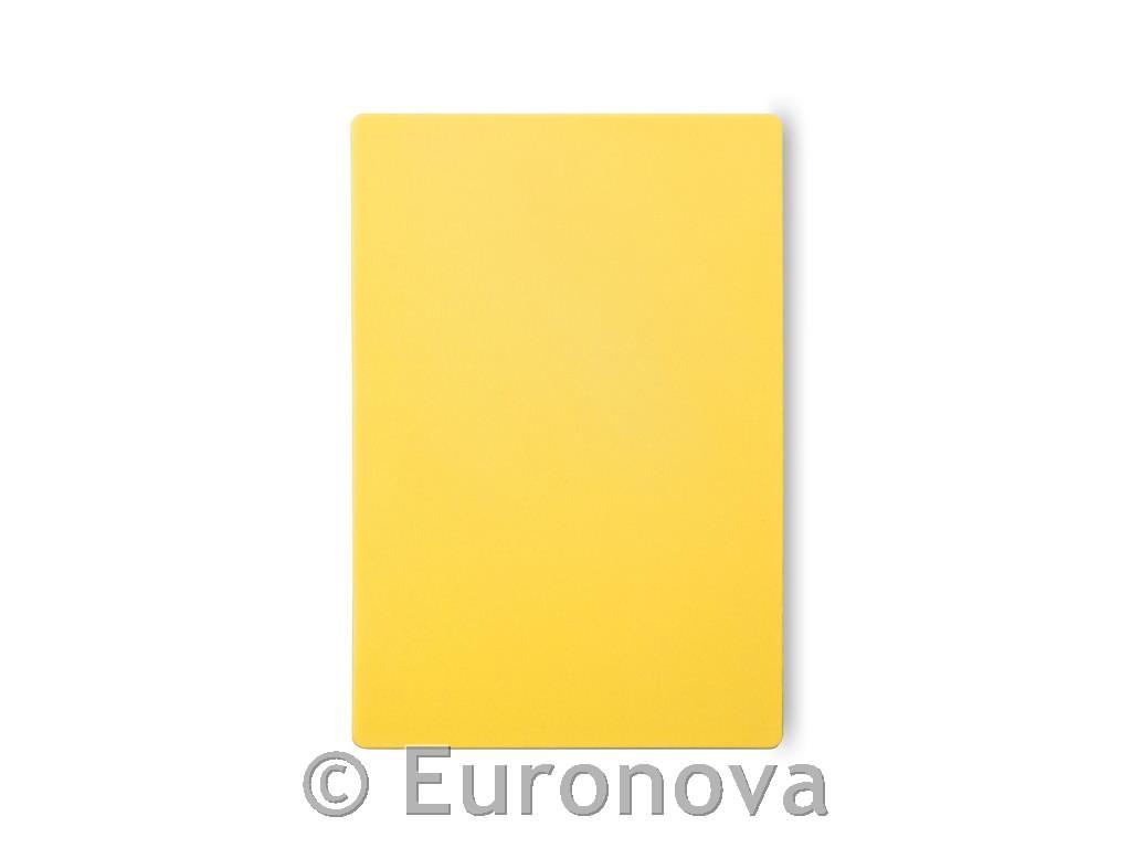 Cutting board / 20x30x1cm / yellow