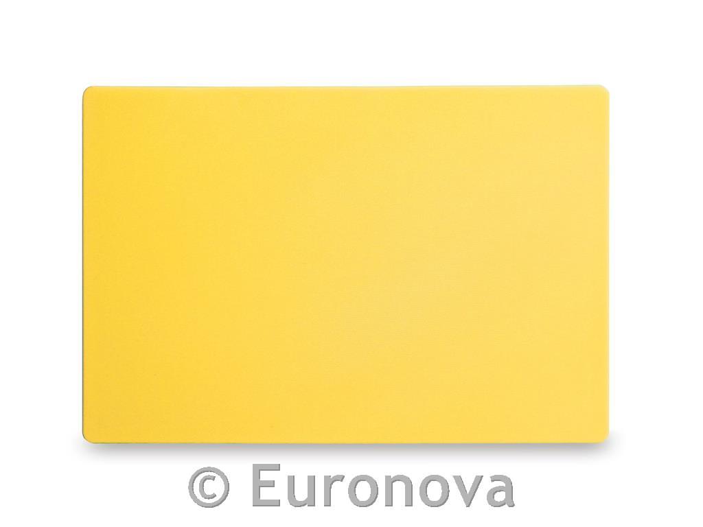 Cutting board / 30x40x1cm / yellow