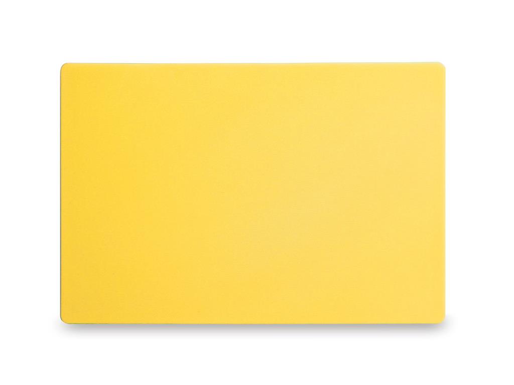 Cutting board / 30x40x2cm / yellow