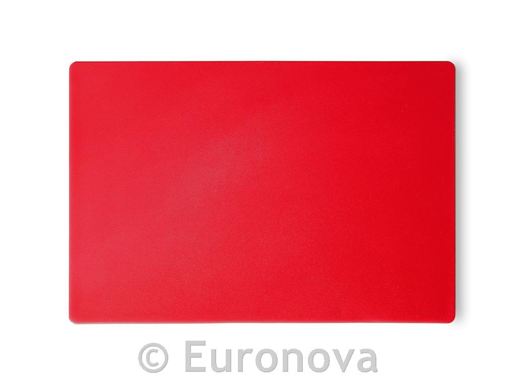 Cutting board / 40x60x2cm / red