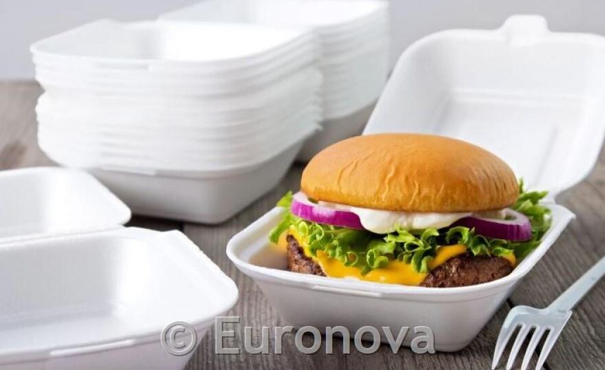 Burger Take-Away /XXL/ 15x15x8cm / 500pc