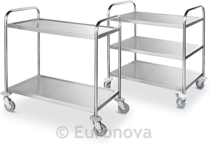 Serving Cart / 2 Shelves / 95x50x95cm