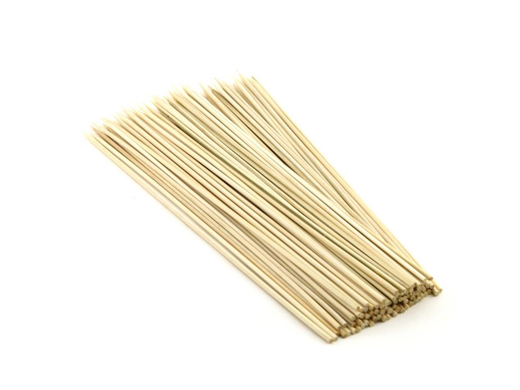Wooden Bamboo Skewers / 18cm / 500 pcs