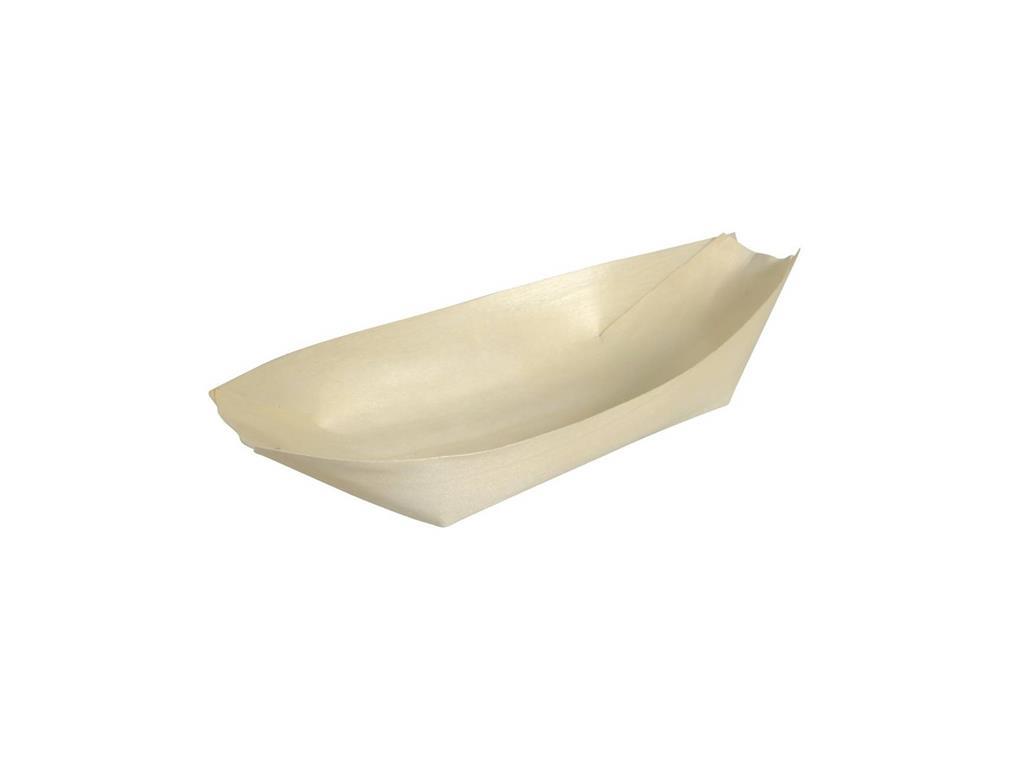 Wooden Fingerfood Boat / 16x10cm / 100pc