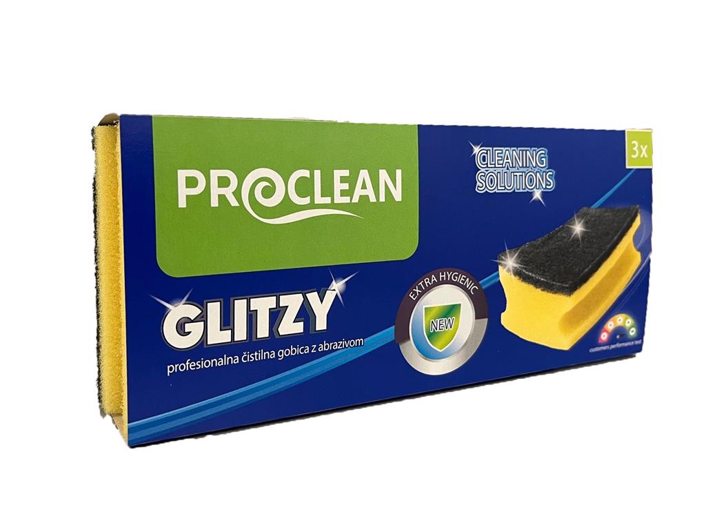 Glitzy Cleaning Sponge / 3 pcs