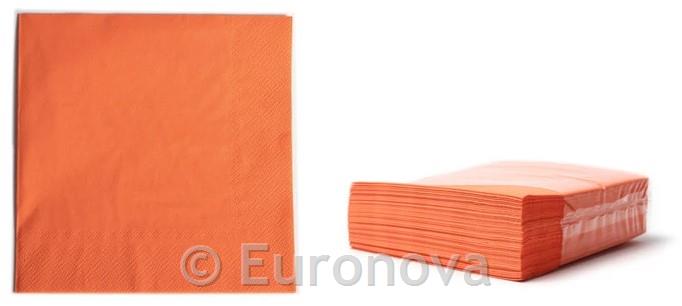 Napkins /2ply/ 33x33cm /Orange/ 50pcs