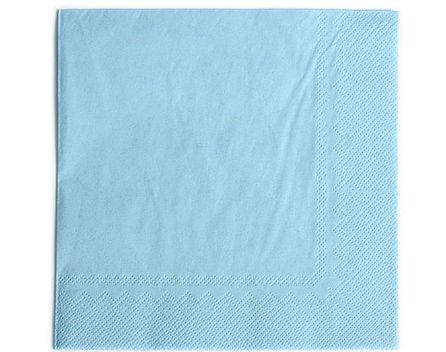 Napkins /2ply/ 33x33cm /L.Blue/ 50pcs