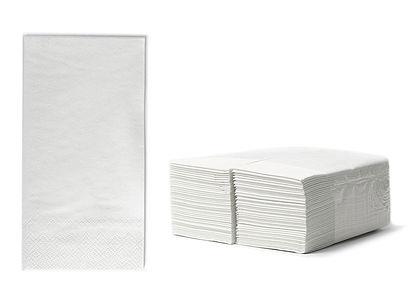 Napkins /2ply/ 8x17cm / White / 80pcs