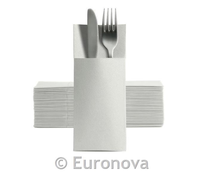 Cutlery Pocket S.Point/8x19cm/White/50Pc