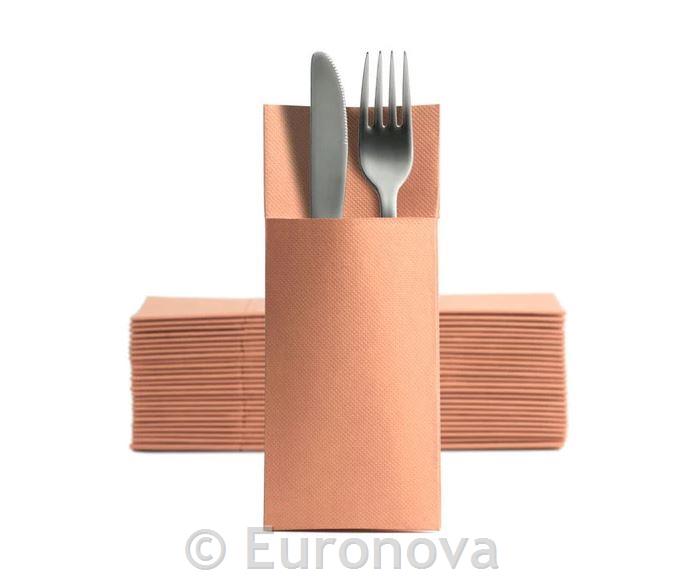 Cutlery Pocket S.Point/8x19cm/Apric/50Pc