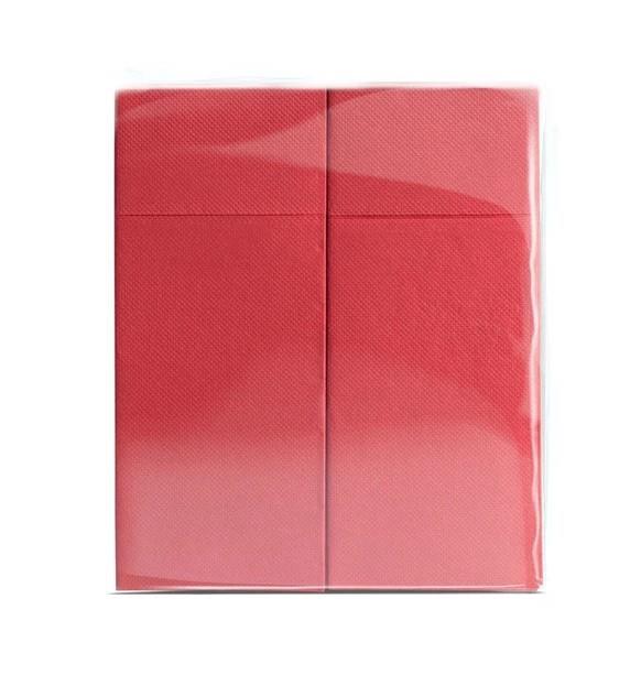 Cutlery Pocket S.Point/8x19cm/Red/ 50pcs