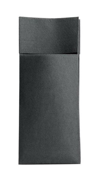 Cutlery Pocket S.Point/8x19cm/Black/50Pc